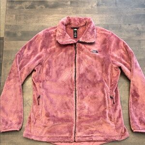 The North Face Women's Plush Pink Teddy Jacket
